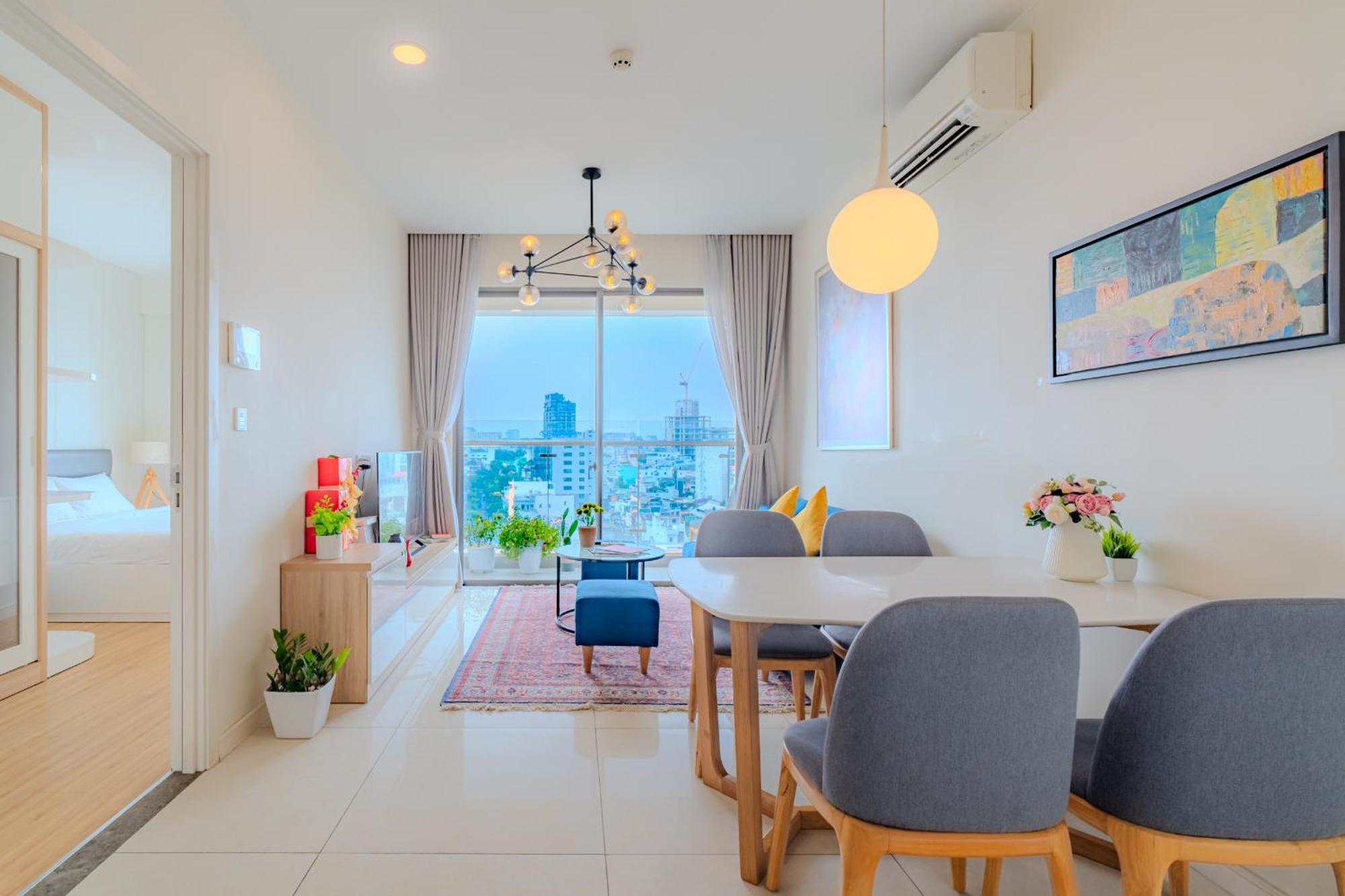 Millennium View Bitexco 2-Room Apartment Beautiful Ho Chi Minh City Exterior photo