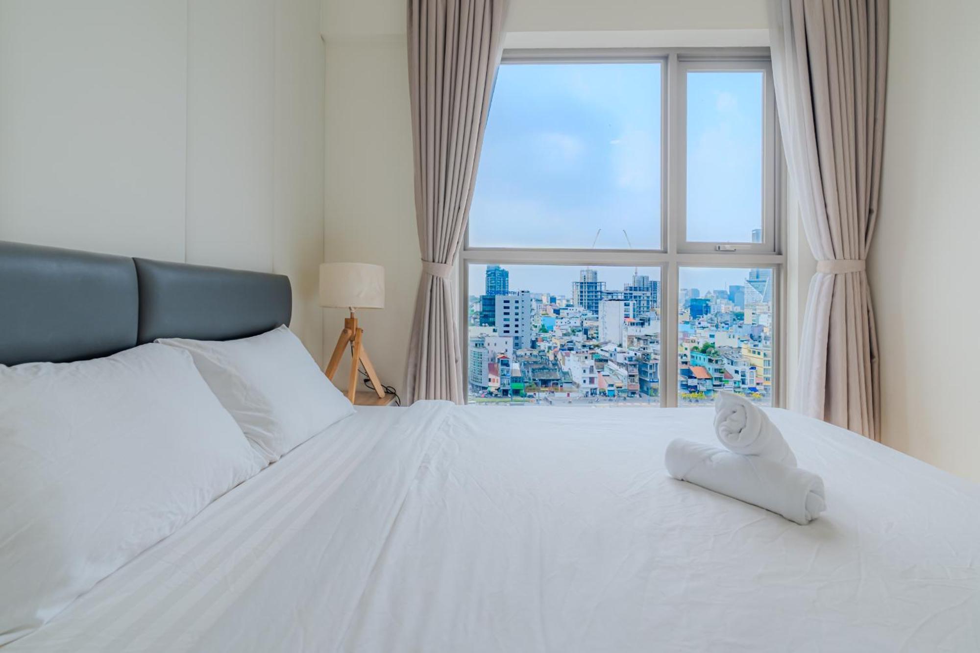 Millennium View Bitexco 2-Room Apartment Beautiful Ho Chi Minh City Exterior photo