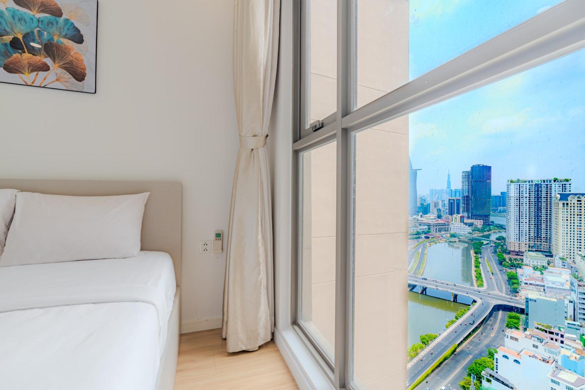 Millennium View Bitexco 2-Room Apartment Beautiful Ho Chi Minh City Exterior photo