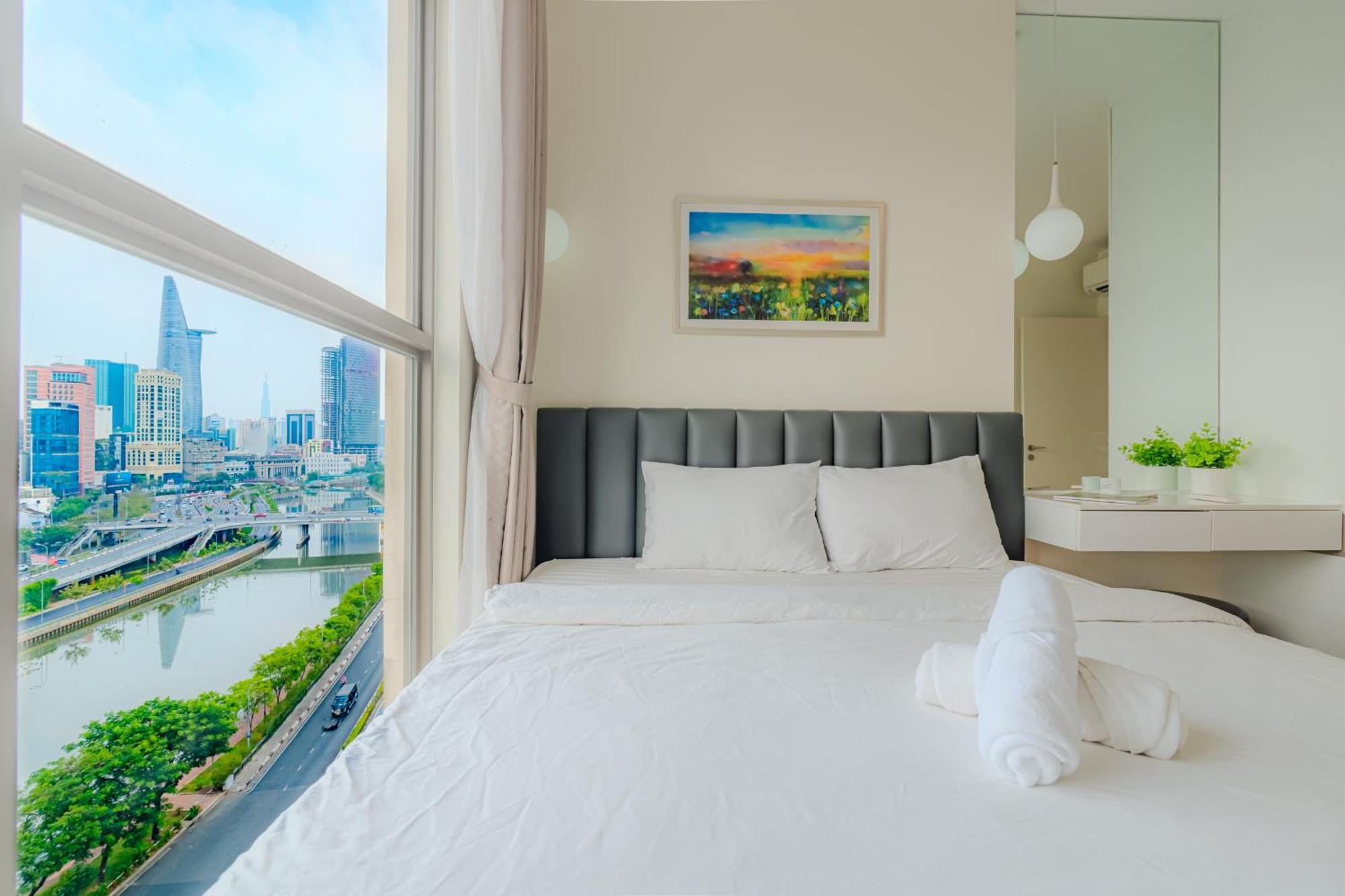 Millennium View Bitexco 2-Room Apartment Beautiful Ho Chi Minh City Exterior photo