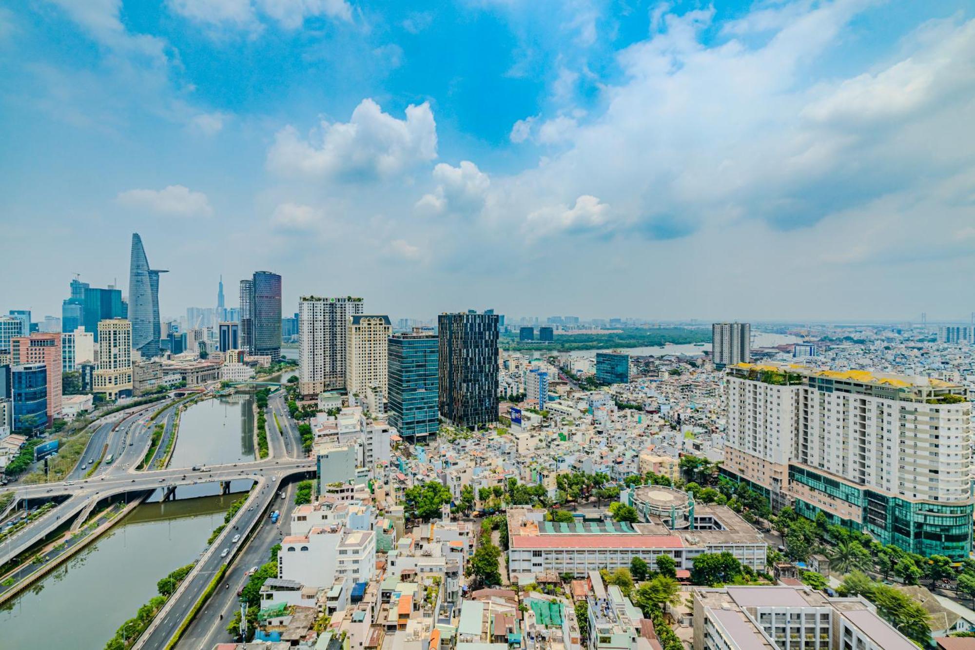 Millennium View Bitexco 2-Room Apartment Beautiful Ho Chi Minh City Exterior photo