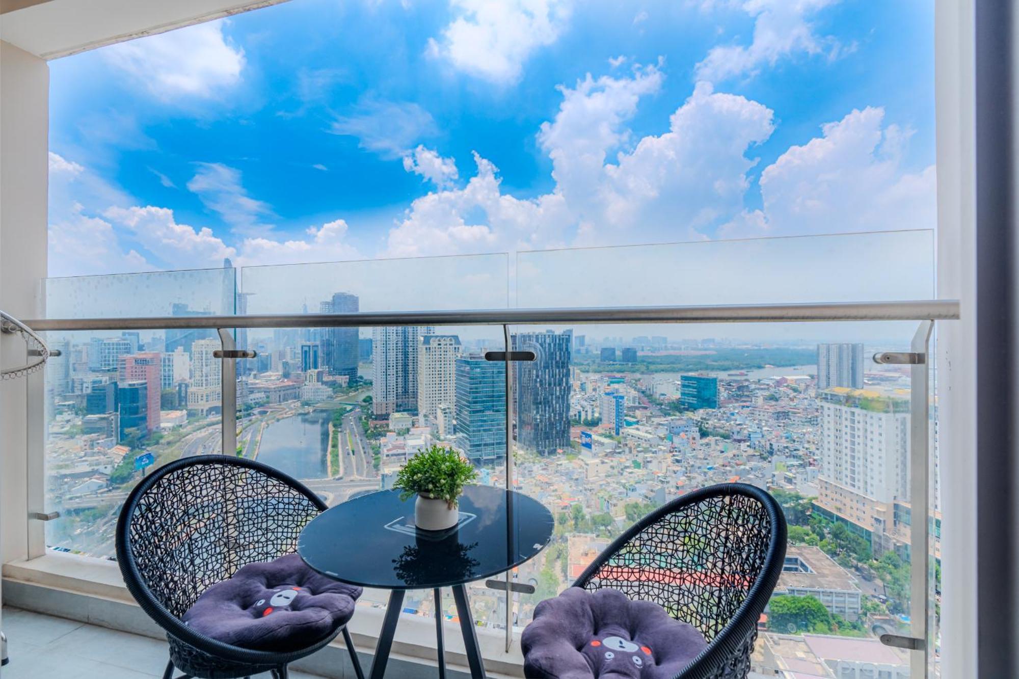 Millennium View Bitexco 2-Room Apartment Beautiful Ho Chi Minh City Exterior photo